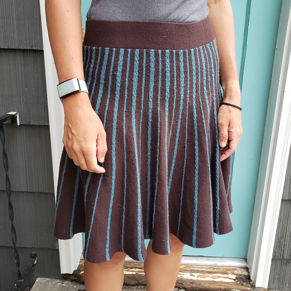 Kimchi & Blue wool & acrylic skirt, medium